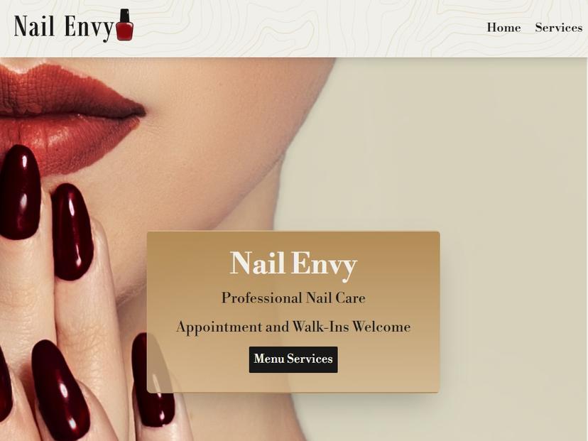 Nail Envy Website